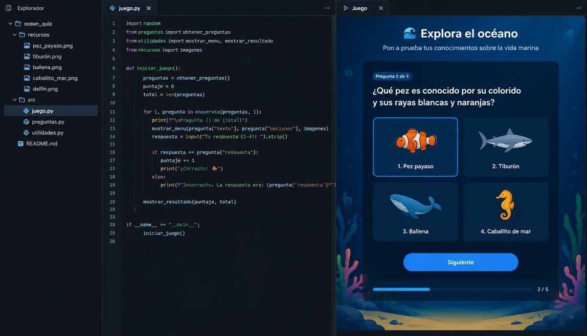 Fictional project: Explore the ocean